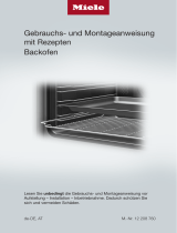 Miele H 2851 B Mounting Plan