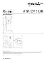 Duravit QA1346 L/R Installationsanleitung