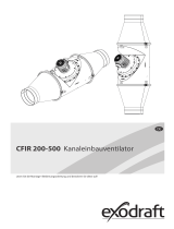 Exodraft CFIR200-500 Bedienungsanleitung