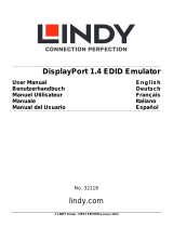 Lindy DisplayPort 1.4 EDID Emulator Benutzerhandbuch