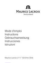 Maurice Lacroix ISA 8161/204 Instructions Manual