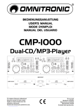 Omnitronic CMP-1000 Benutzerhandbuch
