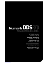 Numark DDS80 Bedienungsanleitung