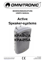 Omnitronic KPA-215A Benutzerhandbuch
