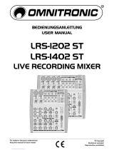 Omnitronic LRS-1402 ST Benutzerhandbuch