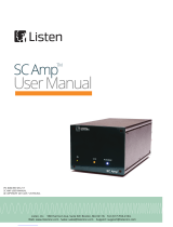 Listen SC Amp Benutzerhandbuch