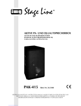 IMG Stage Line PAK-415 Benutzerhandbuch
