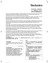 Panasonic SX-PX663 Benutzerhandbuch