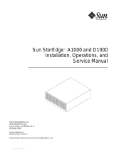Sun Microsystems Sun StorEdge D1000 Installation, Operation And Service Manual