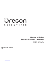 Oregon Scientific BAR200U Benutzerhandbuch