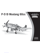 Hangar 9 P-51D Mustang 40 ARF Bedienungsanleitung