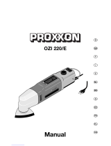 Proxxon OZI 220/E Benutzerhandbuch