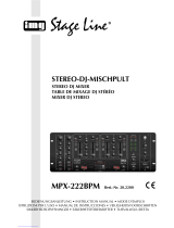 IMG Stage Line MPX-222BPM Benutzerhandbuch