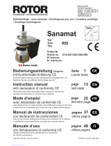 ROTOR Sanamat RSI Benutzerhandbuch