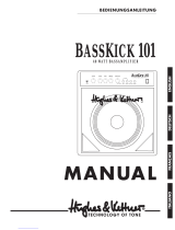 Hughes & Kettner 140 WATT BASSAMPLIFIER Bass Kick 101 Benutzerhandbuch