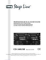 IMG Stage Line CD-340USB Benutzerhandbuch