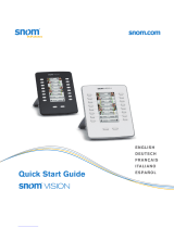 Snom Vision Schnellstartanleitung