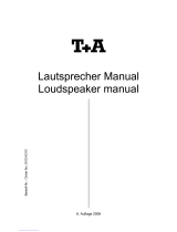 T+A Elektroakustik Criterion TL 500 Benutzerhandbuch