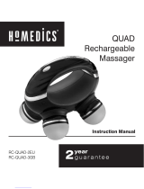HoMedics RC-QUAD-3GB Bedienungsanleitung