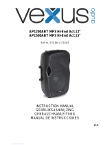Vexus Audio AP1500ABT Benutzerhandbuch