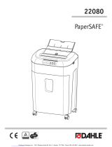 Dahle PaperSAFE 22080 Operating And Safety Instructions Manual