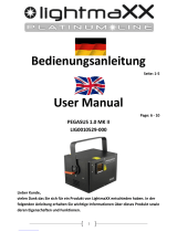 Lightmaxx PEGASUS 1.0 MK II Benutzerhandbuch