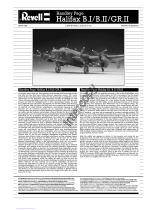 Revell Handley Page Halifax B.I/B.II/GR.II Bedienungsanleitung