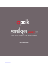 Polk Mono Striker prozx Setup Manual