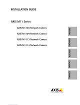 Axis Communications M1114 Benutzerhandbuch