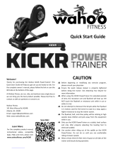 Wahoo KICKR Power Trainer Schnellstartanleitung