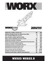 Worx WX523 WorxSaw Benutzerhandbuch
