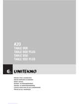 Unitekno TABLE 900 Benutzerhandbuch