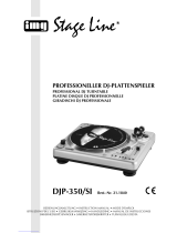 Stageline DJP-350/SI Benutzerhandbuch