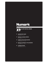Numark X9 Schnellstartanleitung