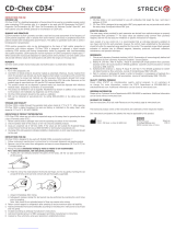 Streck CD-Chex CD34 Instructions For Use Manual