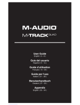 M-Audio M-Track Quad Benutzerhandbuch