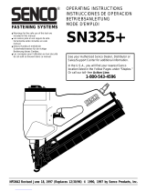 Senco SN325+ Operating Instructions Manual