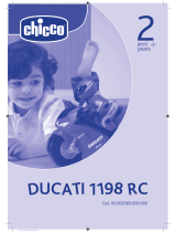 Chicco DUCATI 1198 RC Benutzerhandbuch