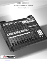 Peavey XR800Fplus Benutzerhandbuch