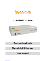 Lupus LUPUSNET LE900 Benutzerhandbuch