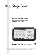 IMG Stage Line PMX-150DSP Benutzerhandbuch
