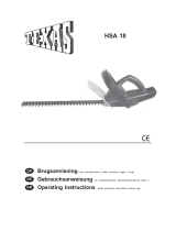 Texas HSA 18 Operating Instructions Manual