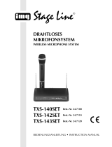 IMG Stage Line TXS-142SET Benutzerhandbuch