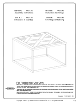 ROOMS TO GO 20200971 Assembly Instructions