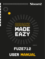 Beamz Fuze712 Wash Moving Head Bedienungsanleitung