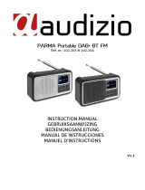 audizio Parma Portable DAB+ Radio Bedienungsanleitung
