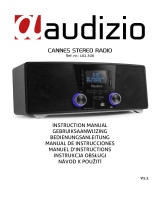 audizio Cannes Stereo Radio Bedienungsanleitung