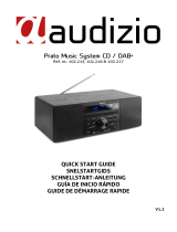audizio Prato All-in-One Music System CD/DAB+ Schnellstartanleitung