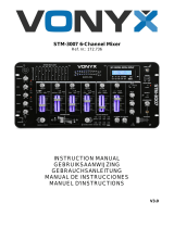 Vonyx STM-3007 Bedienungsanleitung