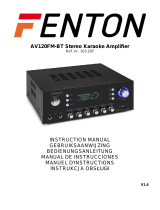 Fenton AV120FM-BT Bedienungsanleitung